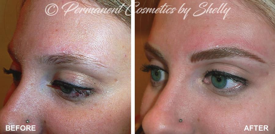 What Its Really Like to Get Permanent Eyebrow Tattoos See Before and After   Glamour