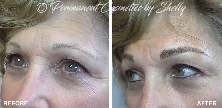 Permanent Eyeliner Tattoo - Both upper and lower lids
