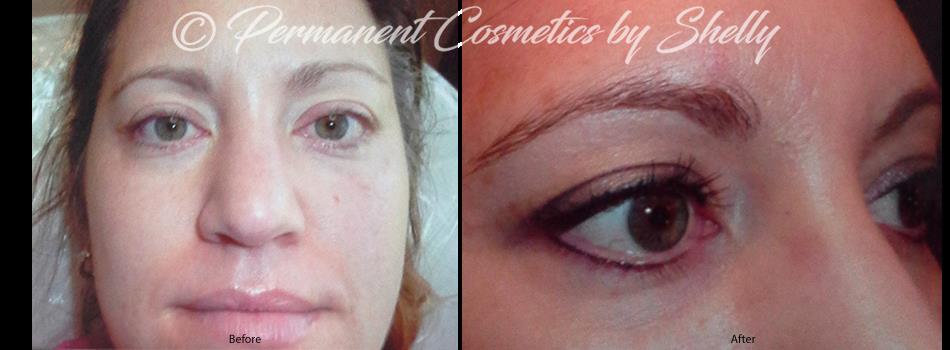 Permanent Eyeliner Tattoo from Permanent Cosmetics by Shelly