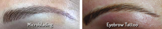 Microblading vs Eyebrow Tattoo photo